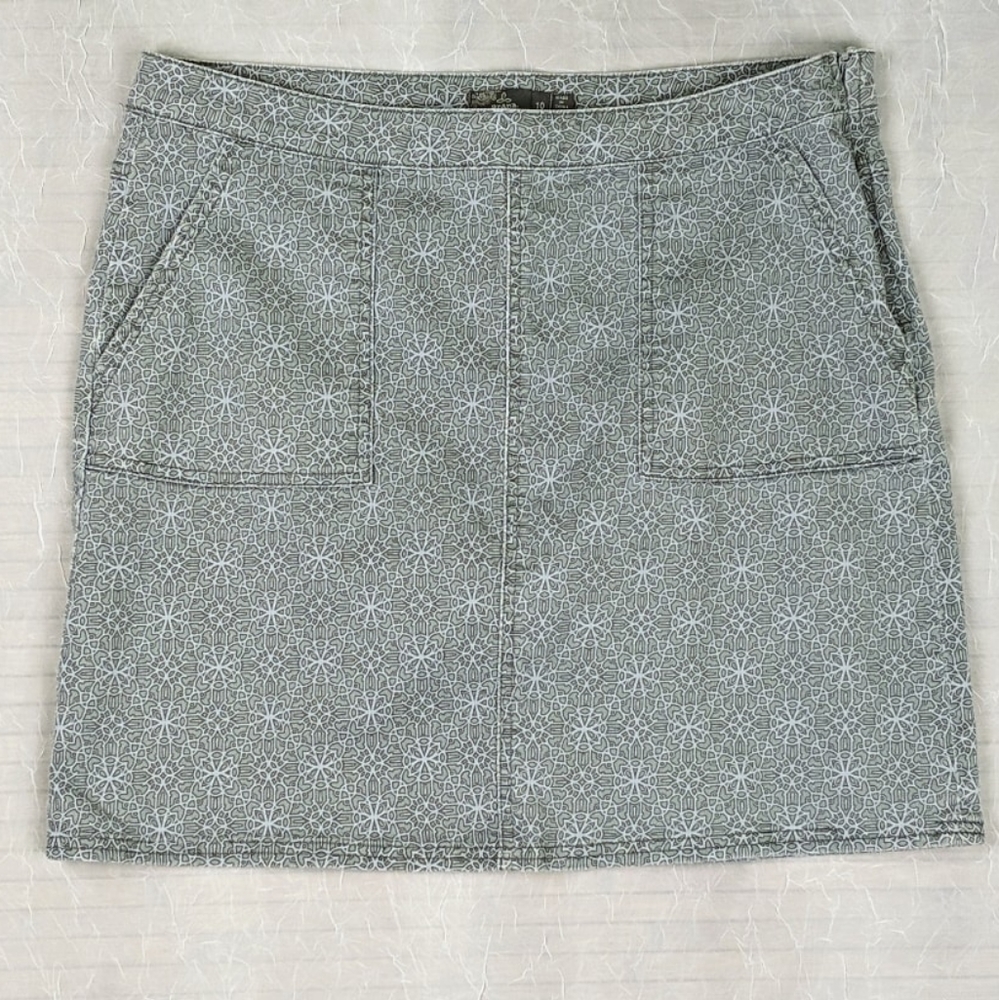 PrAna Kara Silver Spain Skirt Size 10